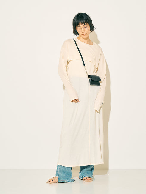 SHEER RIB MAXI OP /Y252-52036